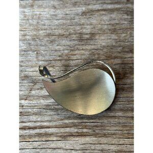 Beau Sterling Silver Abstract Brooch Pin